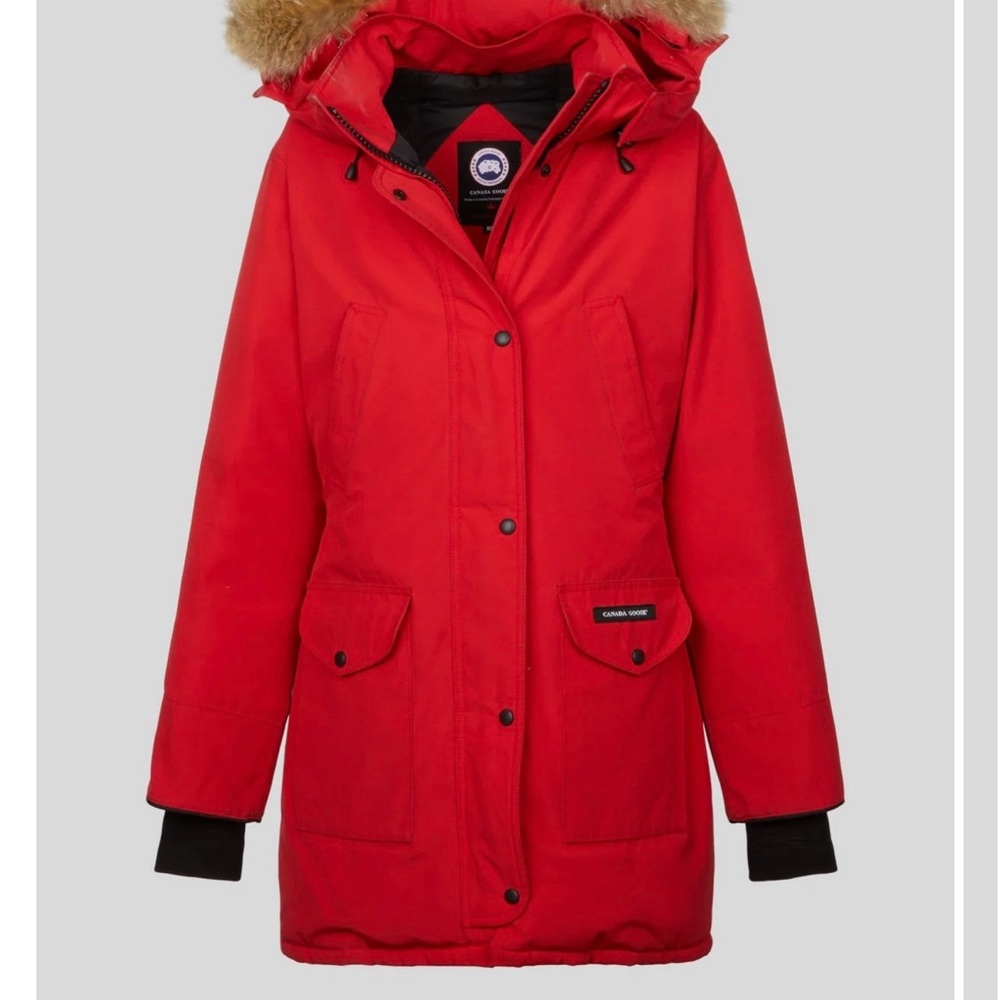 Canada Goose Women's Red Trillium Parka